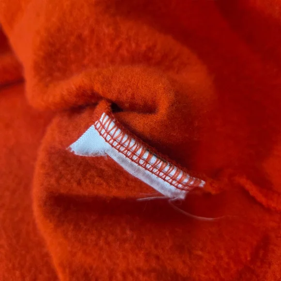 The North Face Hi Lo Hoodie Pullover Sweatshirt Womens XL Red Cropped - Picture 3 of 10